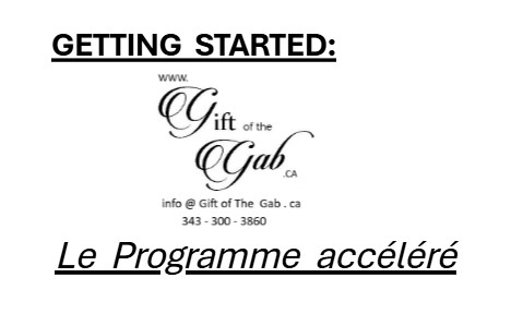 Getting Started: Le Programme accéléré