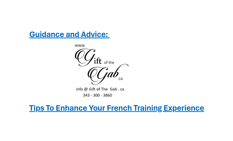 Guidance and Advice Course